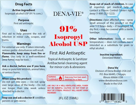 Dena-Vie First Aid Antiseptic 포장