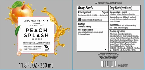 Antibacterial Hand Wash Peach Splash Scented 포장
