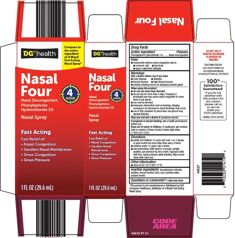 dg health nasal four packaging