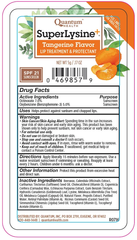 Super Lysine Plus Tangerine Lip Treatment 포장