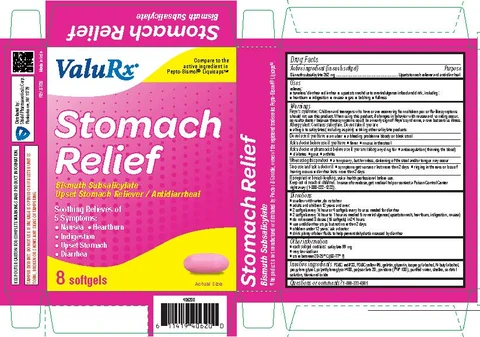 Stomach Relief packaging
