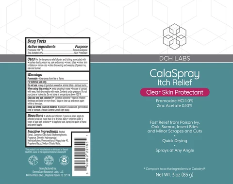 DCH Calaspray Itch Relief 포장