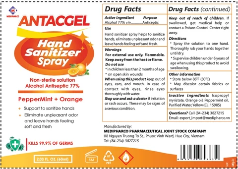 ANTACGEL 포장