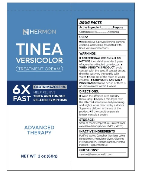 Tinea Versicolor Treatment Cream packaging