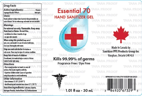 Hand Sanitizer 포장