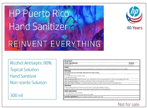 Hand Sanitizer packaging