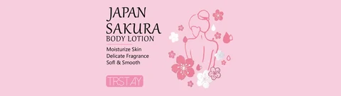 Trstay Japan Sakura Body Cream 포장