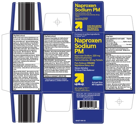 up and up naproxen sodium pm 포장