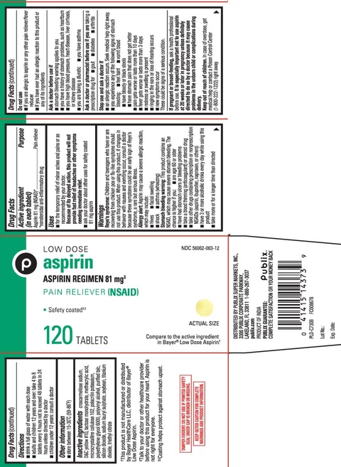AspirinEnteric Safety Coated 포장