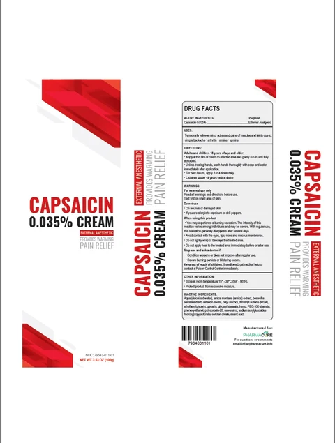 Capsaicin 포장