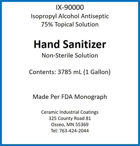 Hand Sanitizer packaging