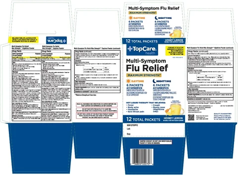 TOPCARE Multi Symptom Flu Relief Combo Pack 포장