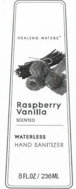 Raspberry Vanilla Scented Waterless Hand Sanitizer 포장