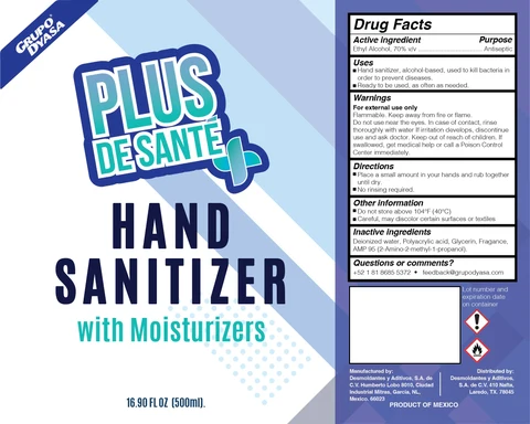 Hand Sanitizer packaging