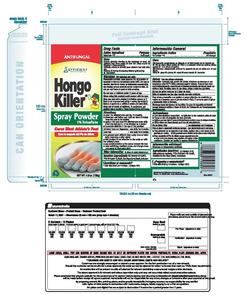 Hongo Killer 포장