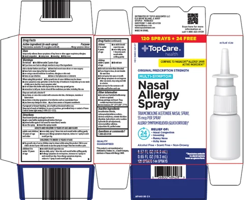 Topcare Nasal Allergy packaging