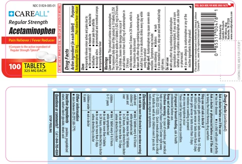 CareALL Acetaminophen 포장