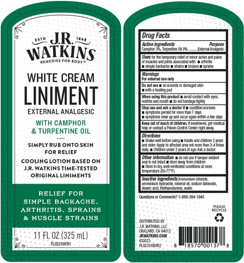White Cream packaging