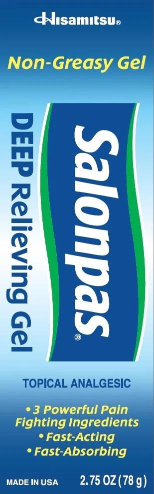 Salonpas DEEP Relieving 포장