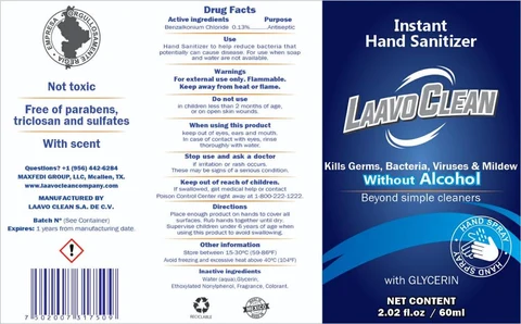 Hand Sanitizer packaging