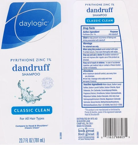 Daylogic Dandruff Classic Clean 포장
