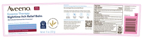 Aveeno Eczema Therapy Nighttime Itch Relief Balm 포장