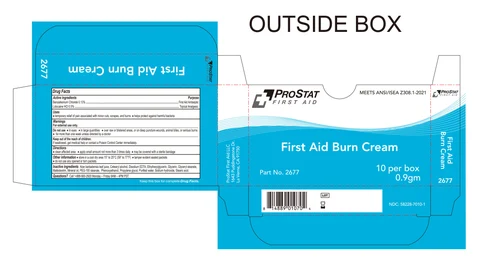 Burn Cream packaging