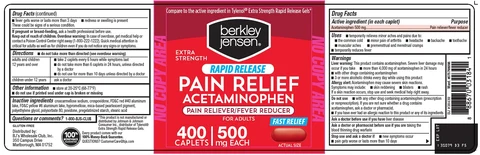 Berkley and Jensen Pain Relief 포장