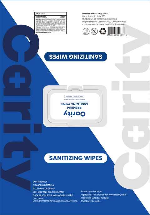 ALCOHOL WIPES 포장