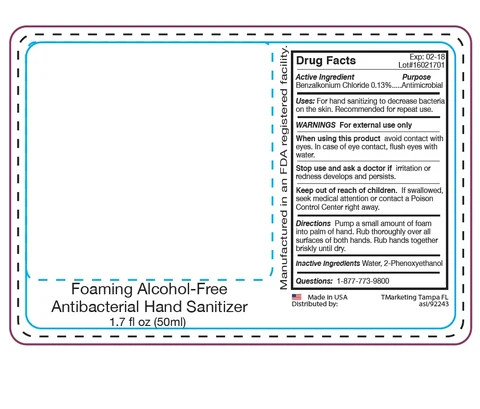 Skin Crave non-alcohol Hand Sanitizer packaging