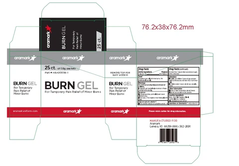 Aramark Star Burn Gel 포장
