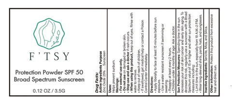 sunscreen powder 포장