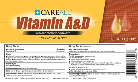 CAREALL Vitamin A and D packaging