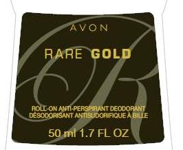 Rare GoldRoll-On Anti-Perspirant Deodorant 포장