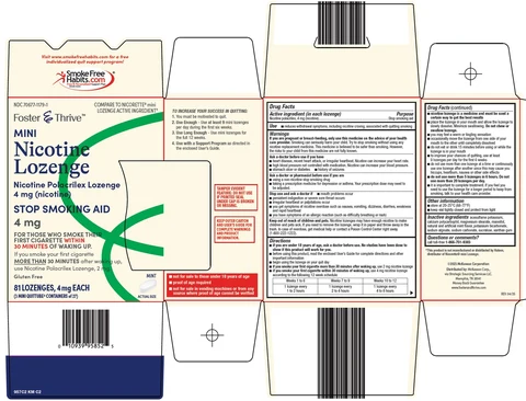 foster and thrive nicotine packaging