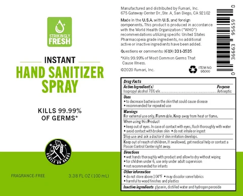Hand Sanitizer packaging