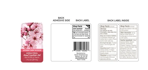 Japanese Cherry Blossom packaging