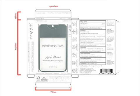 Hand Sanitizer packaging