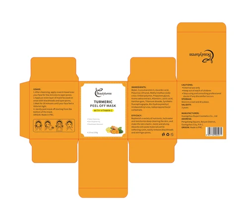 Beautyturess Turmeric Vitamin C Peel-off Mask 포장