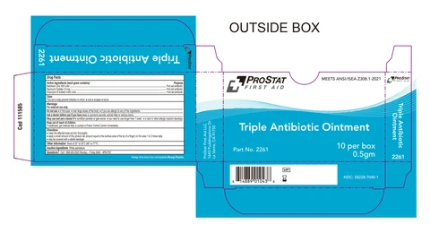 Triple Antibiotic packaging