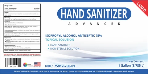 Hand Sanitizer packaging