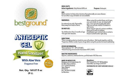 Antiseptic Gel 포장
