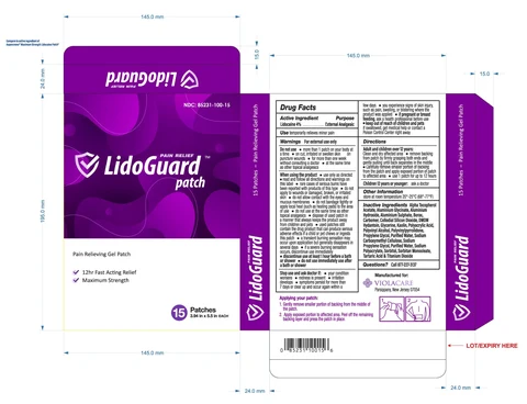 LIDOGUARD packaging