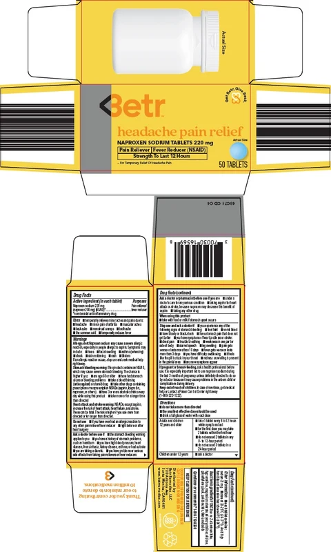 betr headache pain relief 포장
