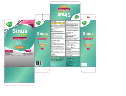 AXIV Sinus Severe Mucus packaging