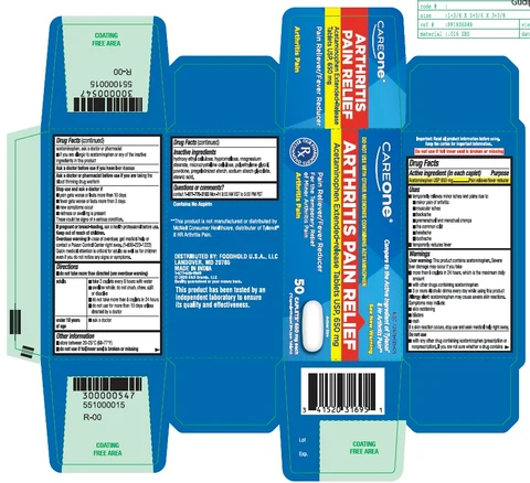 Acetaminophen packaging