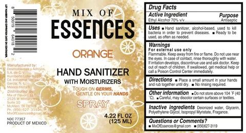 Hand Sanitizer packaging
