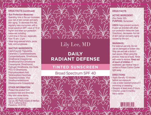 Sunscreen Plus Tinted 포장