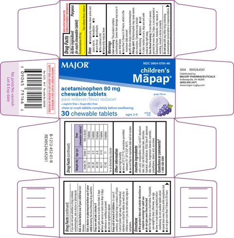 Childrens Mapap packaging