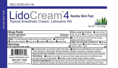 LidoCream 4 packaging